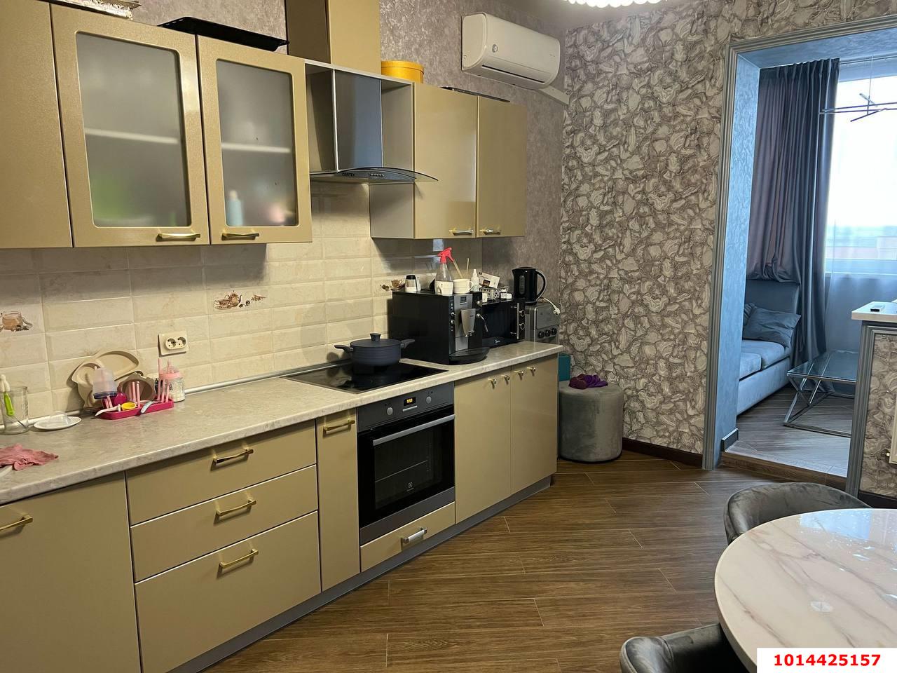 Фото №4: 1-комнатная квартира 44&nbsp;м², 19/19&nbsp;эт. - Краснодар, Прикубанский внутригородской округ, Фестивальный, Солнечный, мкр. ЖК Екатеринодар, пр-кт Константина Образцова, 6/2