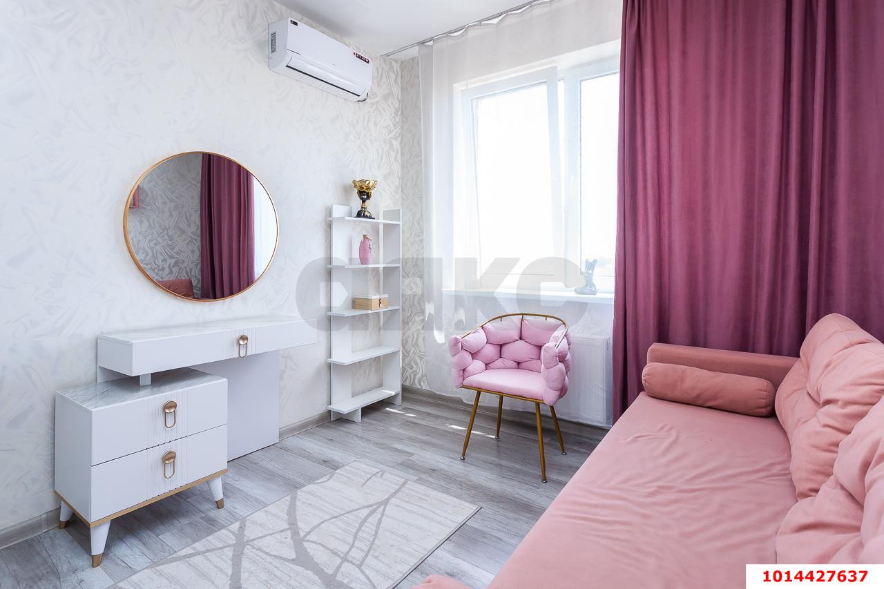Фото №8: 2-комнатная квартира 55&nbsp;м², 7/16&nbsp;эт. - Краснодар, Прикубанский внутригородской округ, мкр. жилой комплекс Дыхание, ул. Лётчика Позднякова, 2к19