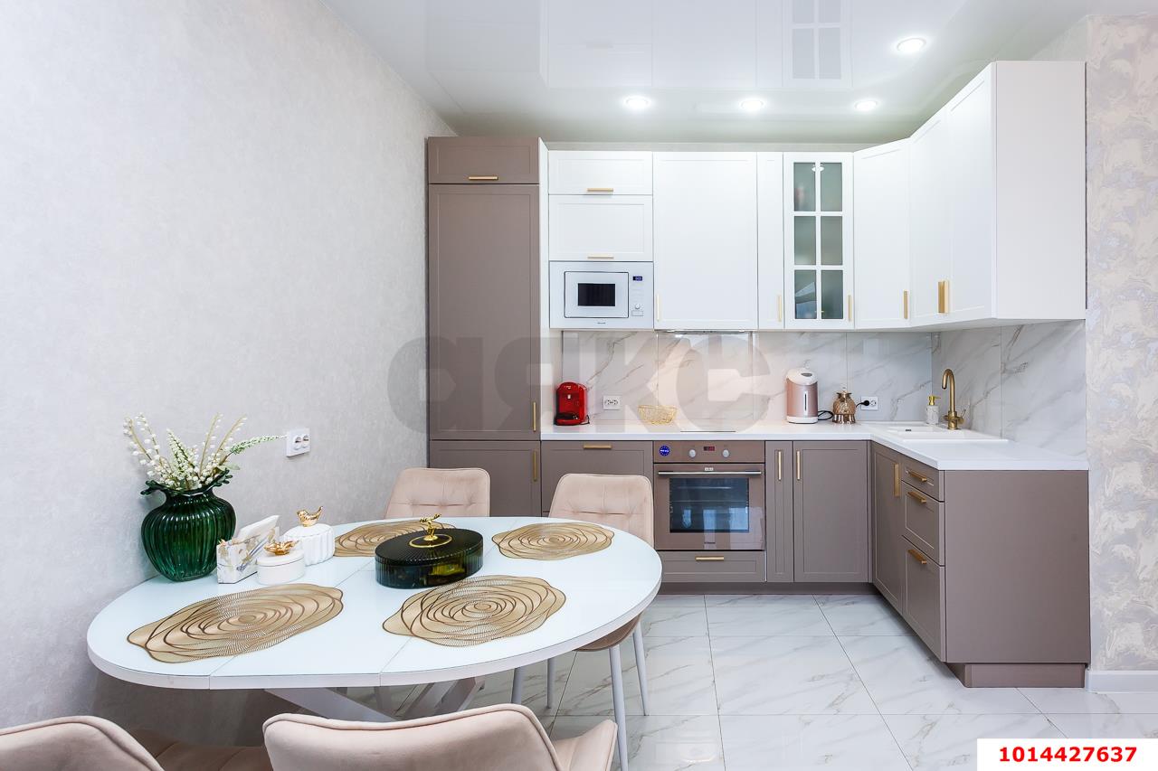 Фото №4: 2-комнатная квартира 55&nbsp;м², 7/16&nbsp;эт. - Краснодар, Прикубанский внутригородской округ, мкр. жилой комплекс Дыхание, ул. Лётчика Позднякова, 2к19