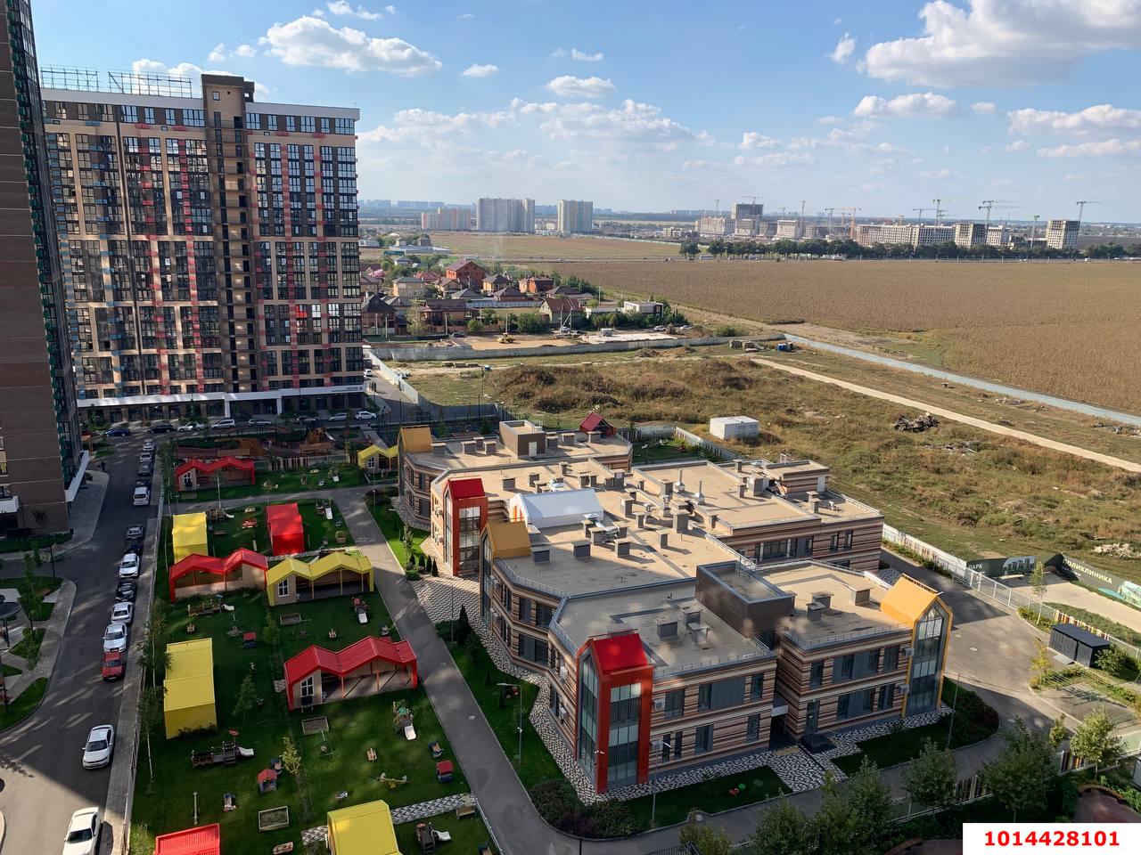 Фото №6: Студия 28&nbsp;м², 14/18&nbsp;эт. - Знаменский, Карасунский внутригородской округ, мкр. Родные Просторы, ул. Природная, 10Бк24