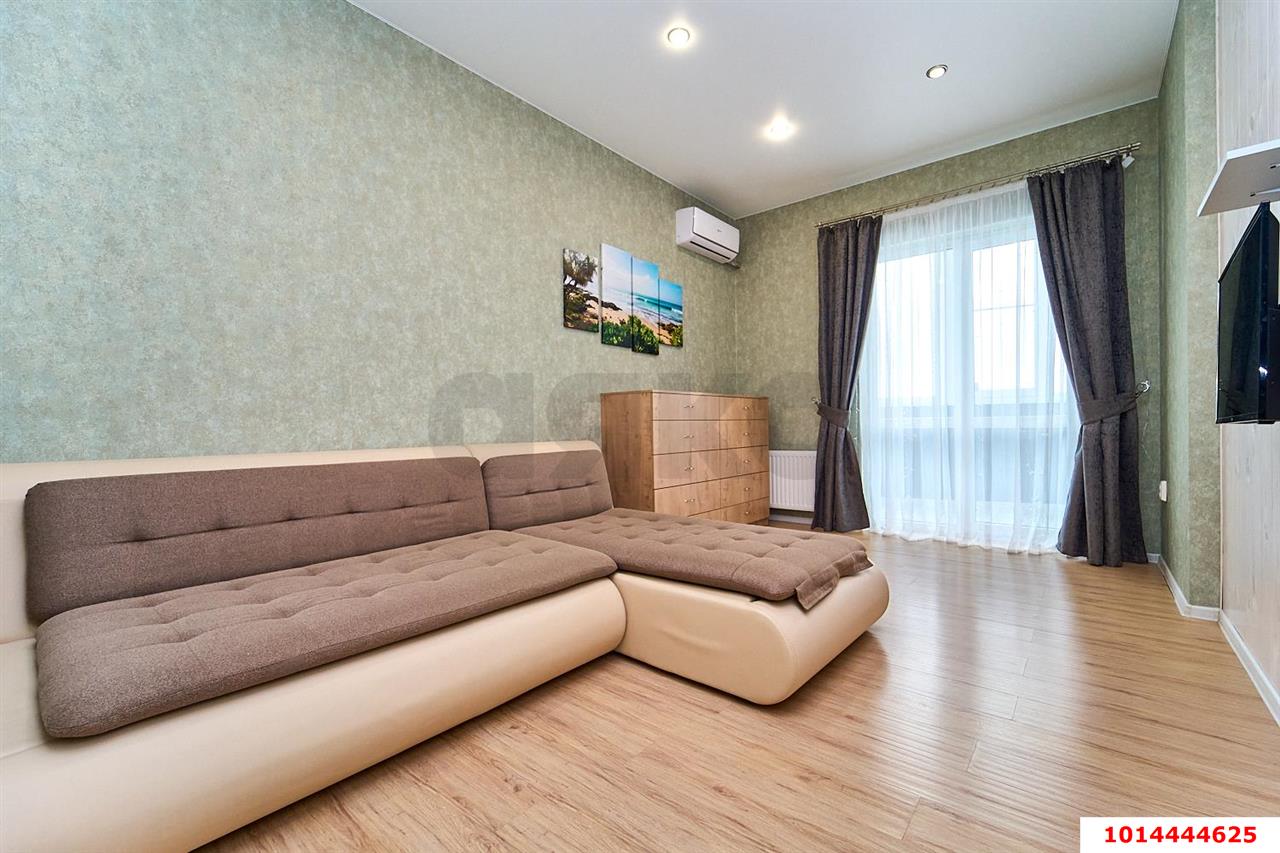 Фото №4: 1-комнатная квартира 51&nbsp;м², 6/21&nbsp;эт. - Краснодар, Центральный внутригородской округ, Дубинка, жилой комплекс Радонеж, мкр. Черёмушки, ул. Вишняковой, 1/23к2