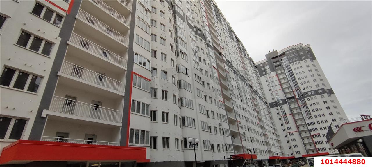 Фото №3: 1-комнатная квартира 42&nbsp;м², 5/22&nbsp;эт. - Краснодар, Карасунский внутригородской округ, Хлопчато-бумажный Комбинат, мкр. ЖК Альфа, ул. Уральская, 100