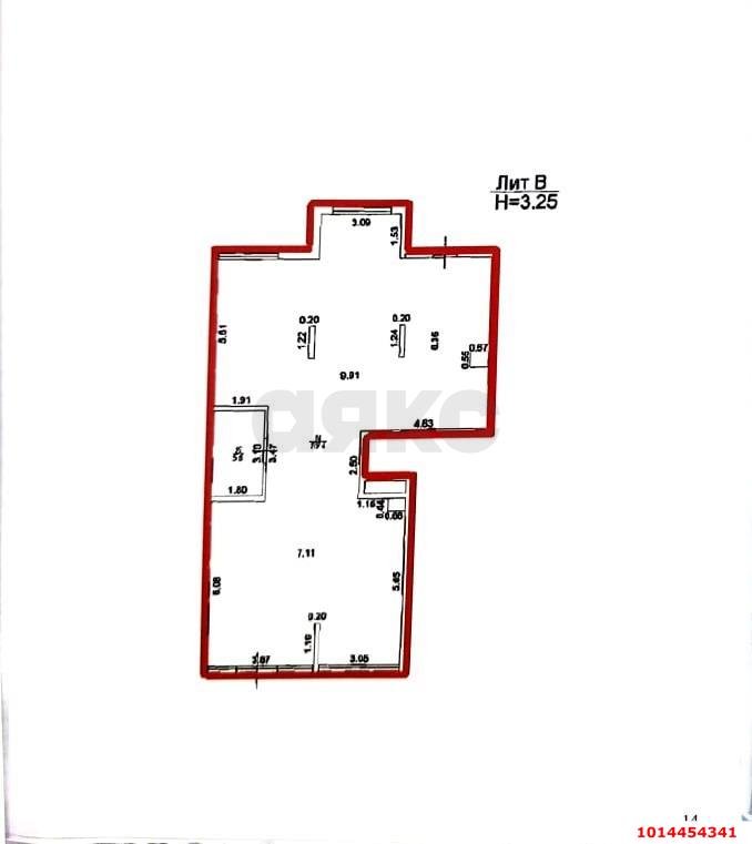 Фото №6: Торговое помещение 125&nbsp;м², 1/20&nbsp;эт. - Краснодар, Прикубанский внутригородской округ, Россинского, мкр. жилой комплекс Инсити-Парк, ул. Командорская, 1/2