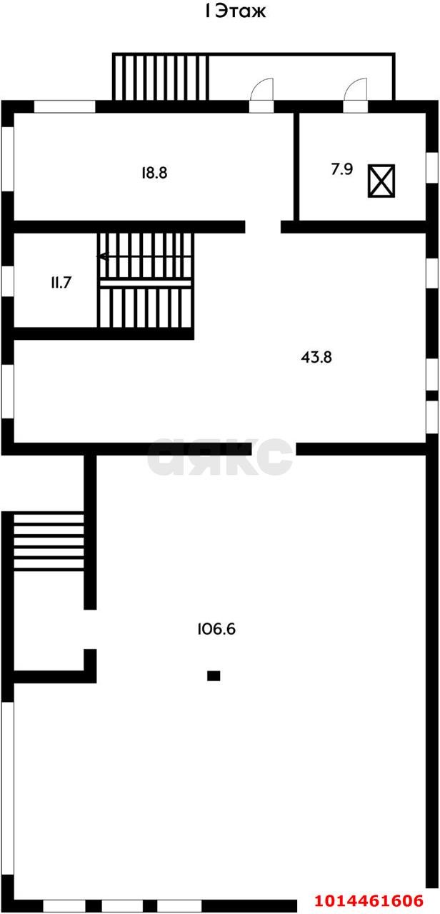 Фото №7: Отдельное здание 700&nbsp;м², 1/4&nbsp;эт. - Краснодар, Карасунский внутригородской округ, ж/м Пашковский, ул. Фадеева, 313