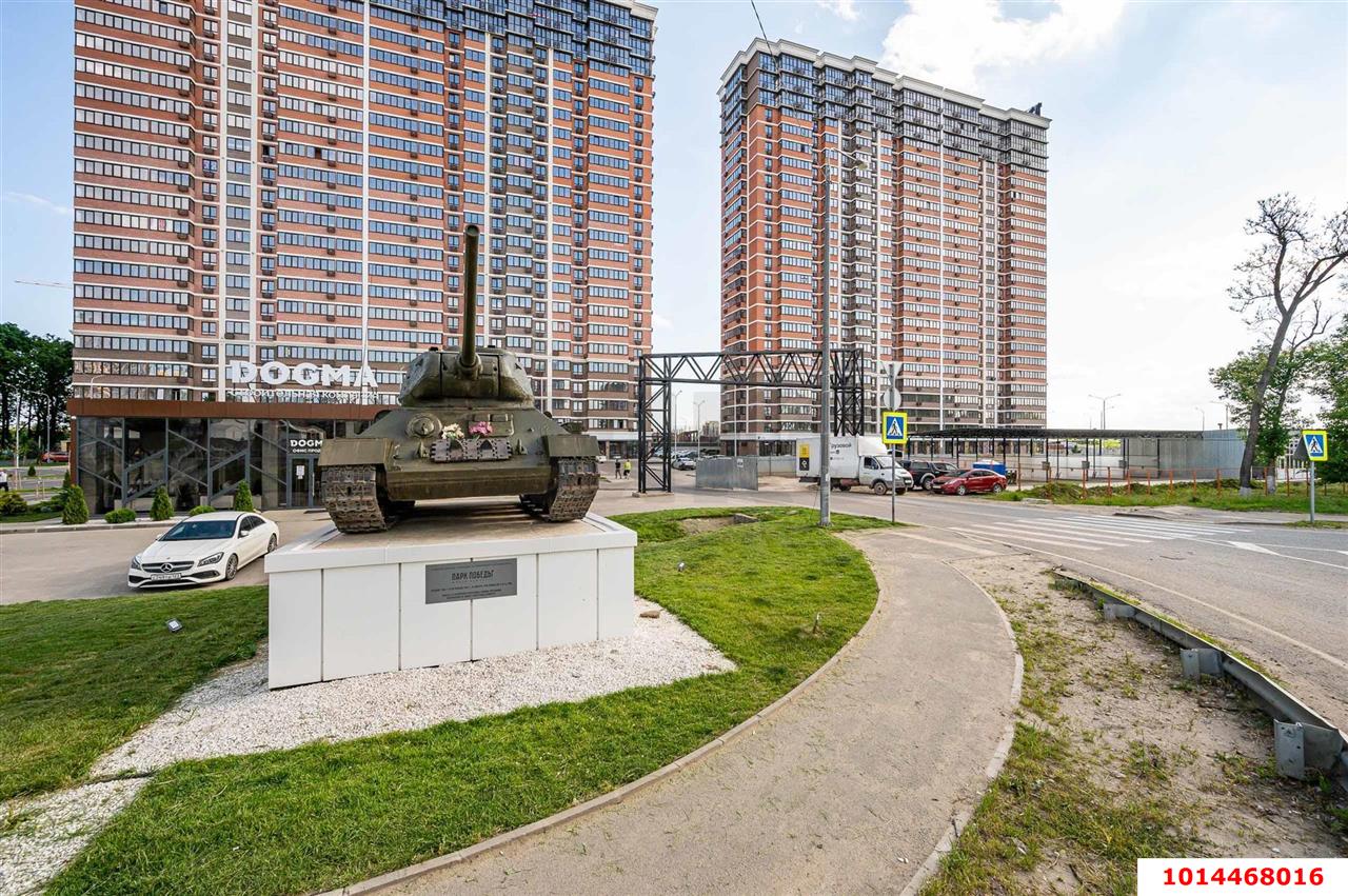 Фото №2: 1-комнатная квартира 34&nbsp;м², 12/22&nbsp;эт. - Краснодар, Прикубанский внутригородской округ, мкр. Парк Победы, ул. Героя Пешкова, 14к3
