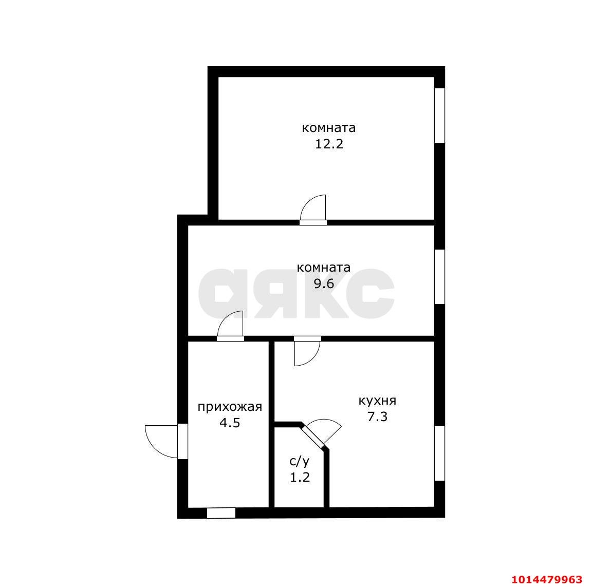 Фото №2: Часть дома 40&nbsp;м² + 1.45&nbsp;сот., 1&nbsp;эт. - Краснодар, Центральный внутригородской округ, Покровка, мкр. Центральный, ул. Кутузова, 9