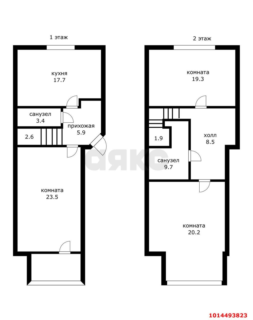 Фото №17: 3-комнатная квартира 112&nbsp;м², 3/4&nbsp;эт. - Краснодар, Прикубанский внутригородской округ, Калинино, мкр. Завод Радиоизмерительных Приборов