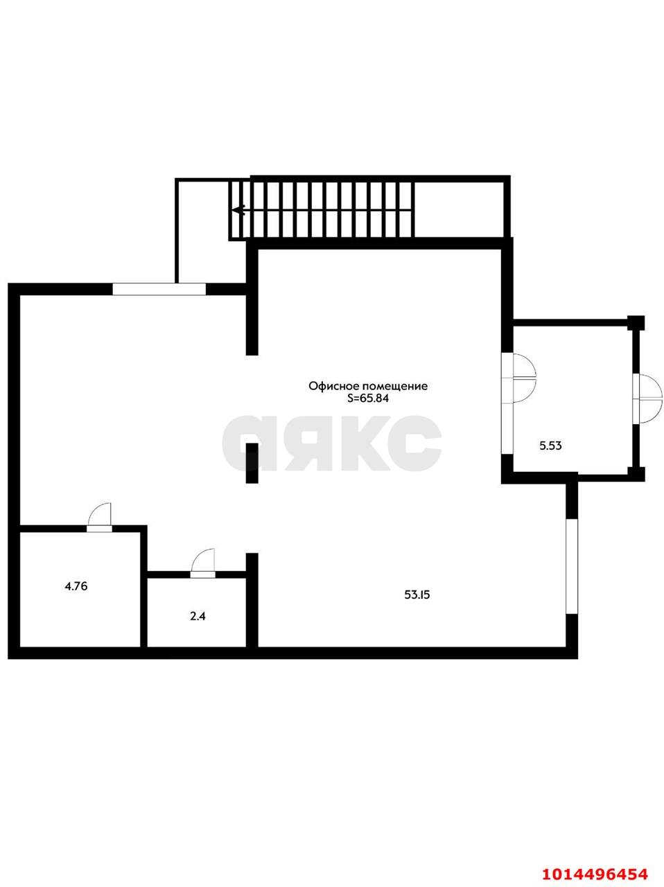 Фото №3: Торговое помещение 65&nbsp;м², 1/24&nbsp;эт. - Краснодар, Прикубанский внутригородской округ, ЖК Губернский, мкр. 7-й квартал, ул. имени Героя Николая Шевелёва, 13