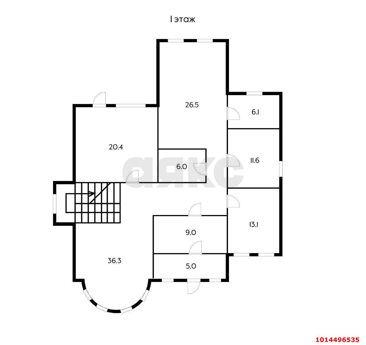 Фото №6: Дом 370&nbsp;м² + 6.3&nbsp;сот., 2&nbsp;эт. - Краснодар, Прикубанский внутригородской округ, мкр. 2-я Площадка, ул. Прохладная, 26