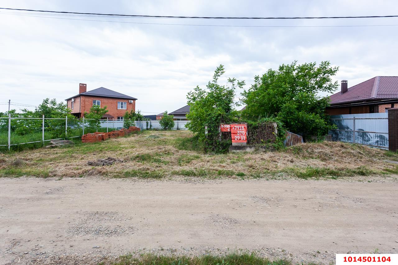 Фото №2: Земельный участок под ИЖС 6&nbsp;сот. - Краснодар, Карасунский внутригородской округ, мкр. ДНТ Знаменский, ул. Малиновая, 4