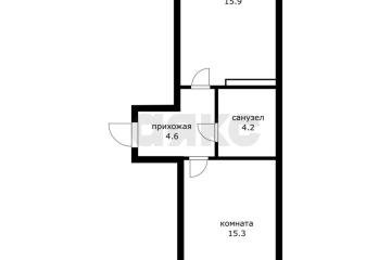 Фото №1: 1-комнатная квартира 40&nbsp;м², 10/18&nbsp;эт. - Краснодар, мкр. жилой комплекс Архитектор, ул. Наставников, 12к1