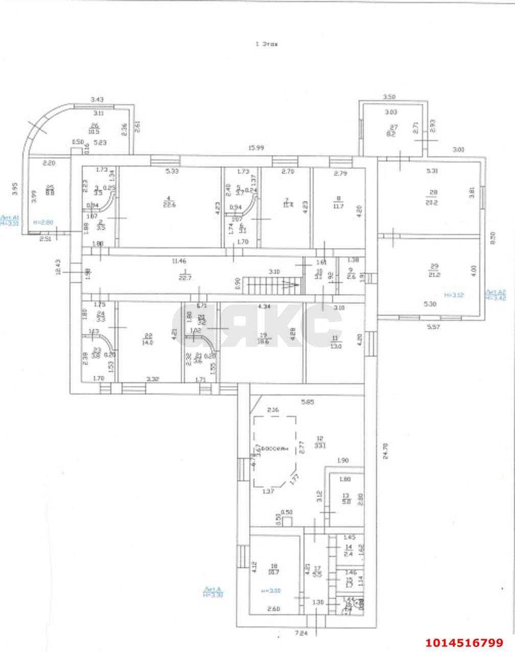 Фото №4: Отдельное здание 577&nbsp;м², 1/2&nbsp;эт. - Краснодарский край муниципальный округ Горячий Ключ