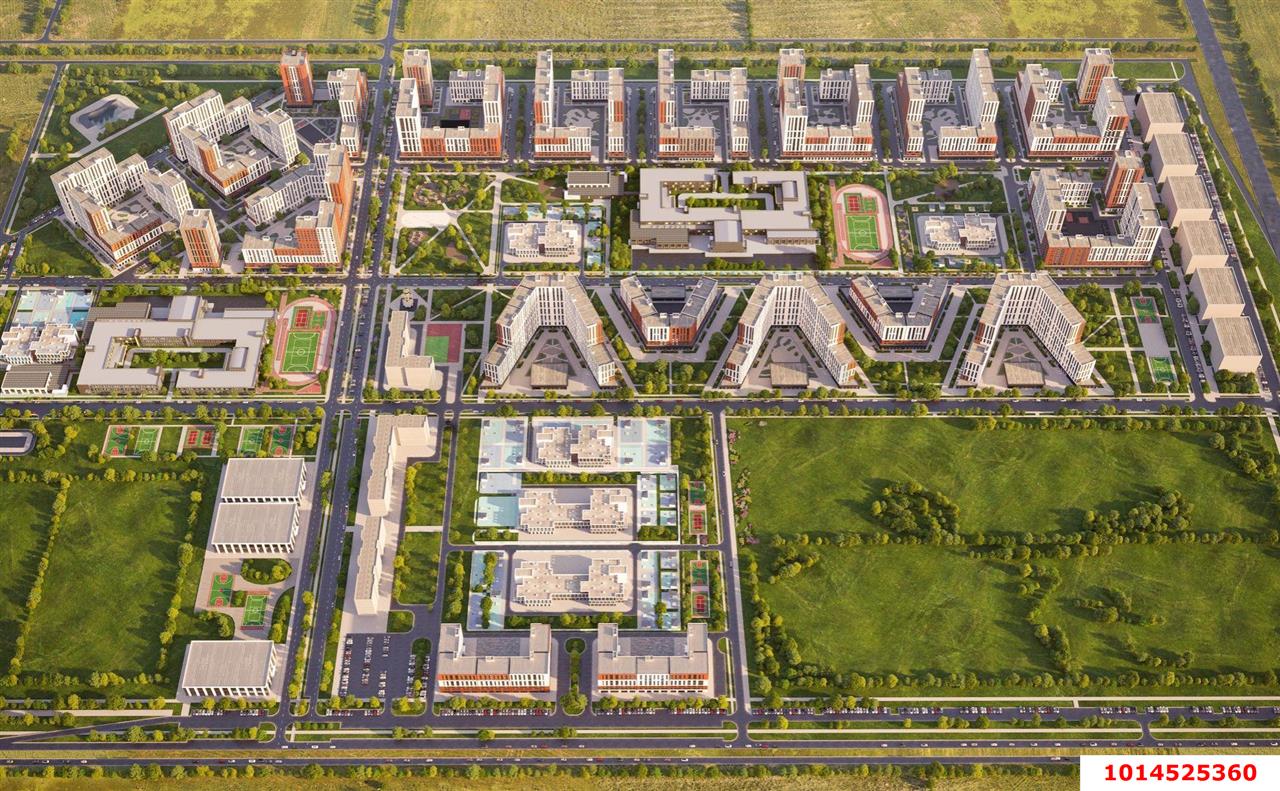 Фото №4: 1-комнатная квартира 44&nbsp;м², 2/10&nbsp;эт. - Краснодар, Карасунский внутригородской округ, мкр. ЖК Первое Место, ул. Виктора Казанцева, 1.3лит2
