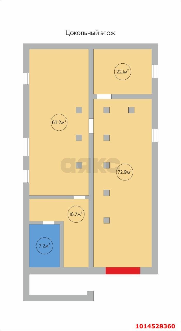 Фото №17: Дом 526&nbsp;м² + 8&nbsp;сот., 3&nbsp;эт. - Краснодар, Прикубанский внутригородской округ, мкр. Школьный, пр-д 2-й Тёплый, 12