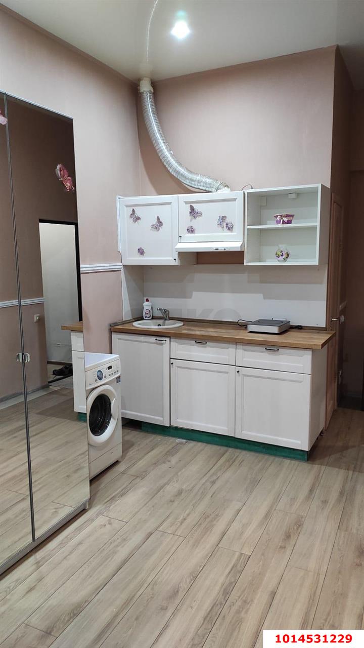 Фото №4: Студия 18&nbsp;м² - Краснодар, Прикубанский внутригородской округ, ЖК Культурный, мкр. Музыкальный, ул. имени Сергея Есенина, 82/4
