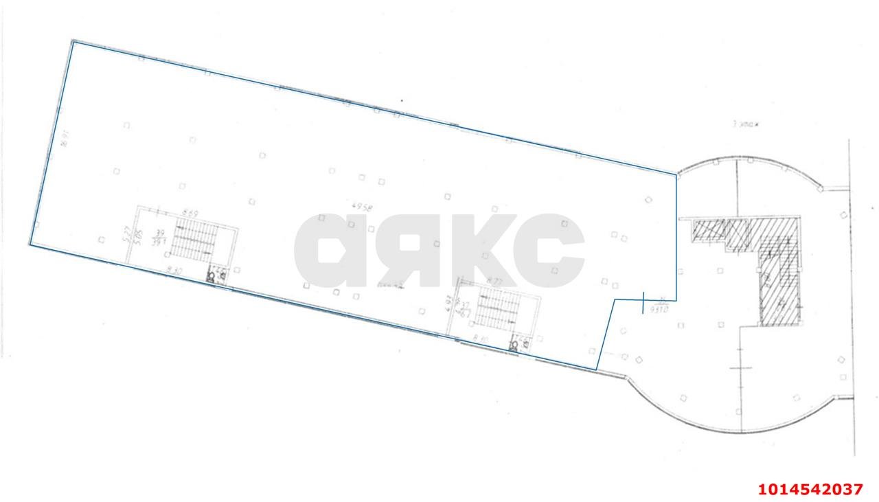 Фото №2: Торговое помещение 1000&nbsp;м², 3/3&nbsp;эт. - Абинск, ул. Советов, 43Б