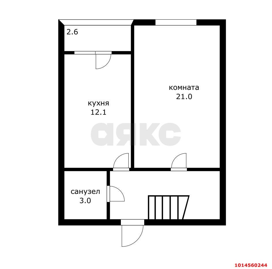 Фото №18: 3-комнатная квартира 100&nbsp;м², 7/8&nbsp;эт. - Краснодар, Прикубанский внутригородской округ, мкр. Музыкальный, ул. имени С.С. Прокофьева, 31
