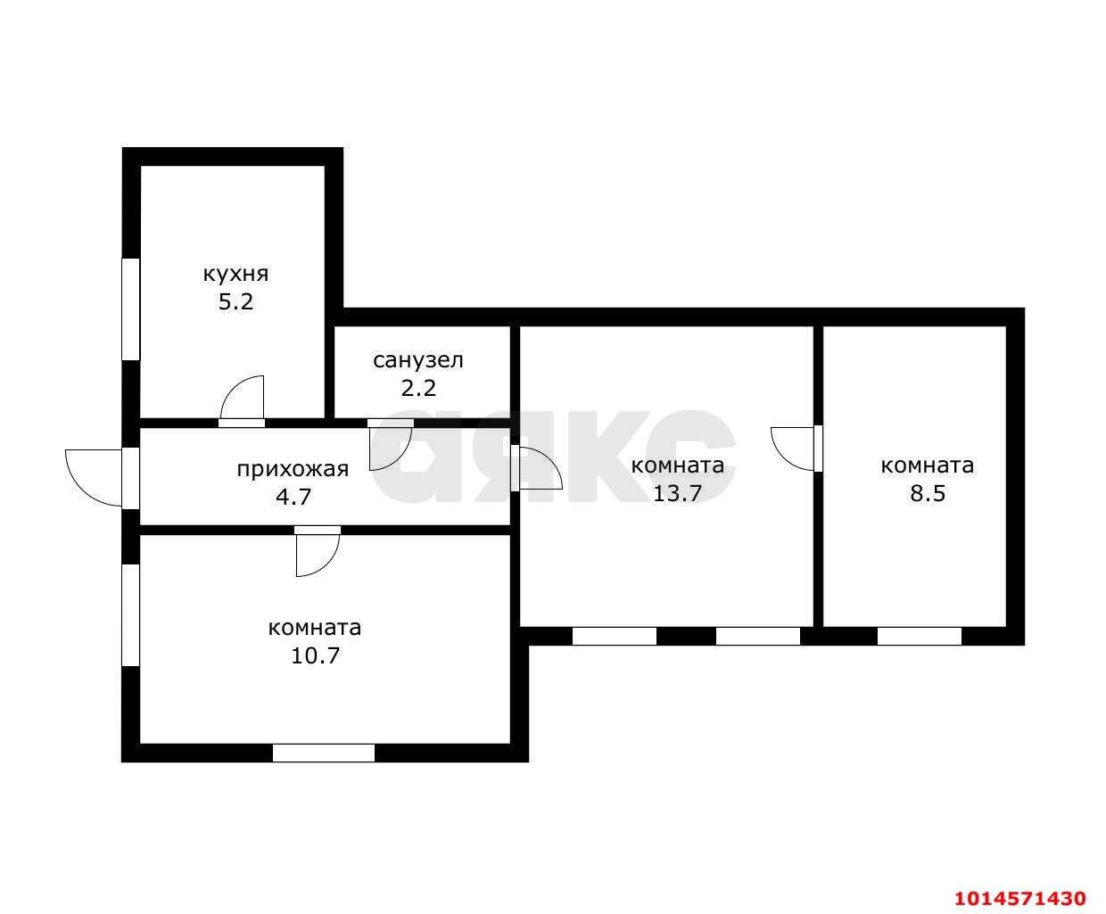 Фото №18: Часть дома 146&nbsp;м² + 3&nbsp;сот., 1&nbsp;эт. - Краснодар, Прикубанский внутригородской округ, мкр. Славянский, ул. имени Толстого, 23