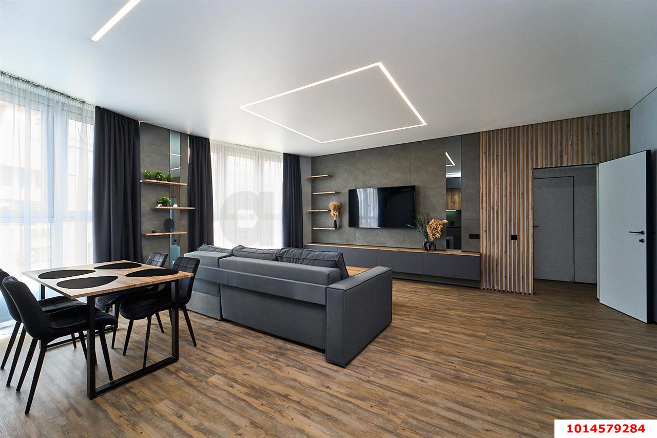 Фото №6: 2-комнатная квартира 70&nbsp;м², 15/24&nbsp;эт. - Краснодар, Кожзавод, ЖК Резиденция, мкр. Западный внутригородской округ, ул. Кожевенная, 22