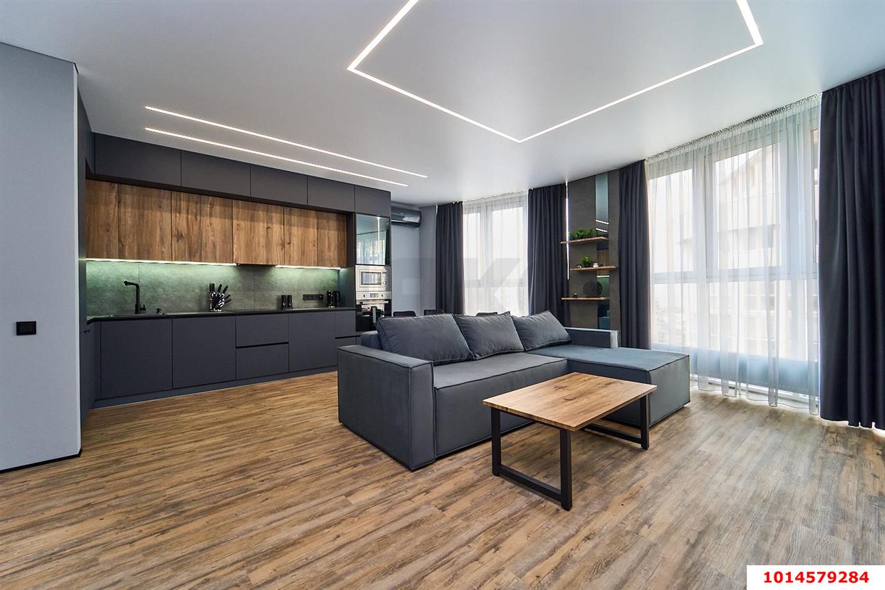 Фото №8: 2-комнатная квартира 70&nbsp;м², 15/24&nbsp;эт. - Краснодар, Кожзавод, ЖК Резиденция, мкр. Западный внутригородской округ, ул. Кожевенная, 22