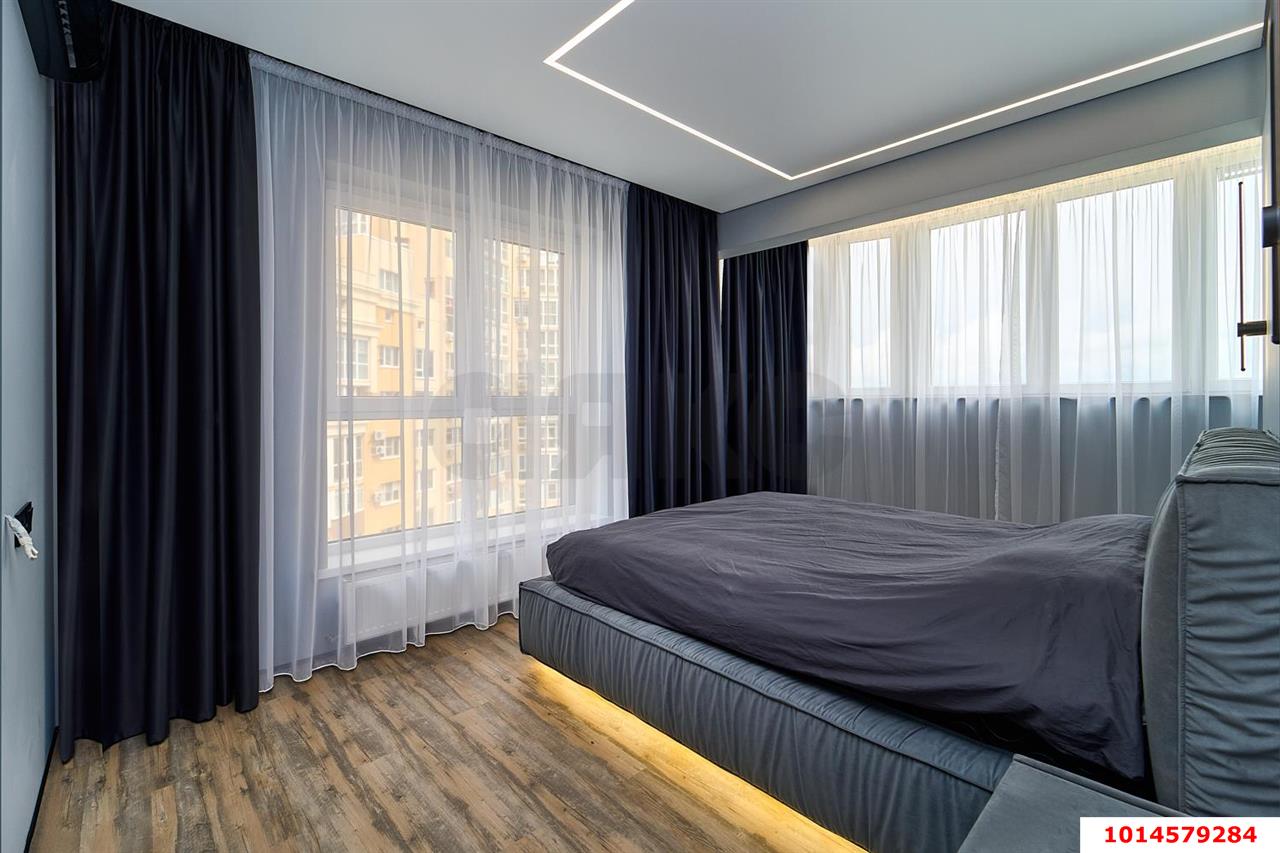 Фото №7: 2-комнатная квартира 70&nbsp;м², 15/24&nbsp;эт. - Краснодар, Кожзавод, ЖК Резиденция, мкр. Западный внутригородской округ, ул. Кожевенная, 22