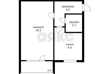 Фото №1: 1-комнатная квартира 31&nbsp;м², 5/5&nbsp;эт. - Энем, ул. Маяковского, 15
