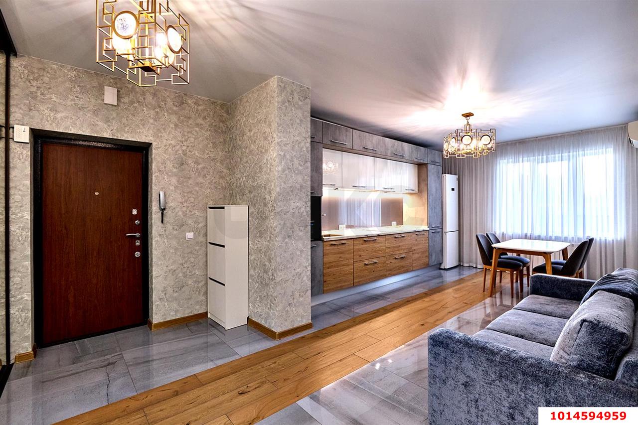 Фото №4: 2-комнатная квартира 83&nbsp;м², 2/22&nbsp;эт. - Краснодар, Западный внутригородской округ, мкр. Центральный, ул. Кубанская набережная, 31/1