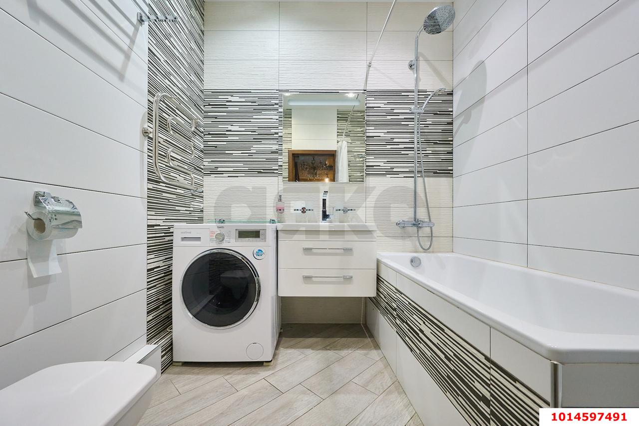 Фото №10: 4-комнатная квартира 121&nbsp;м², 17/18&nbsp;эт. - Краснодар, Западный внутригородской округ, Горогороды, ЖК Береговая-2, мкр. Центральный, ул. Береговая, 2к1