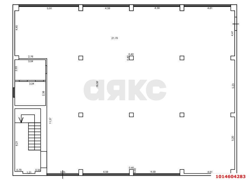Фото №8: Торговое помещение 785&nbsp;м², 1/2&nbsp;эт. - Тимашевск, мкр. Южный, ул. Екатеринодарская, 102