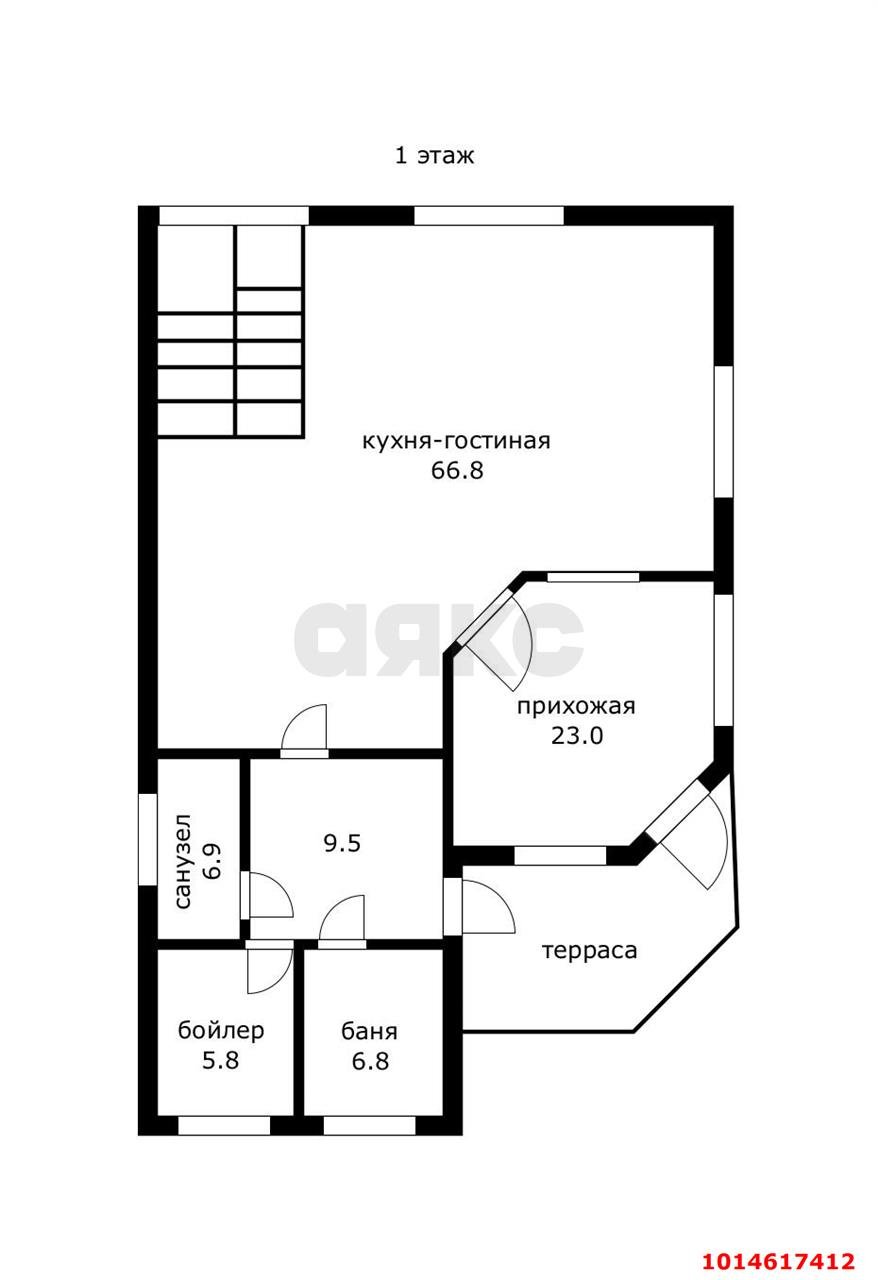 Фото №6: Дом 440&nbsp;м² + 4.13&nbsp;сот., 2&nbsp;эт. - Краснодар, мкр. Западный внутригородской округ, пер. Тбилисский, 17