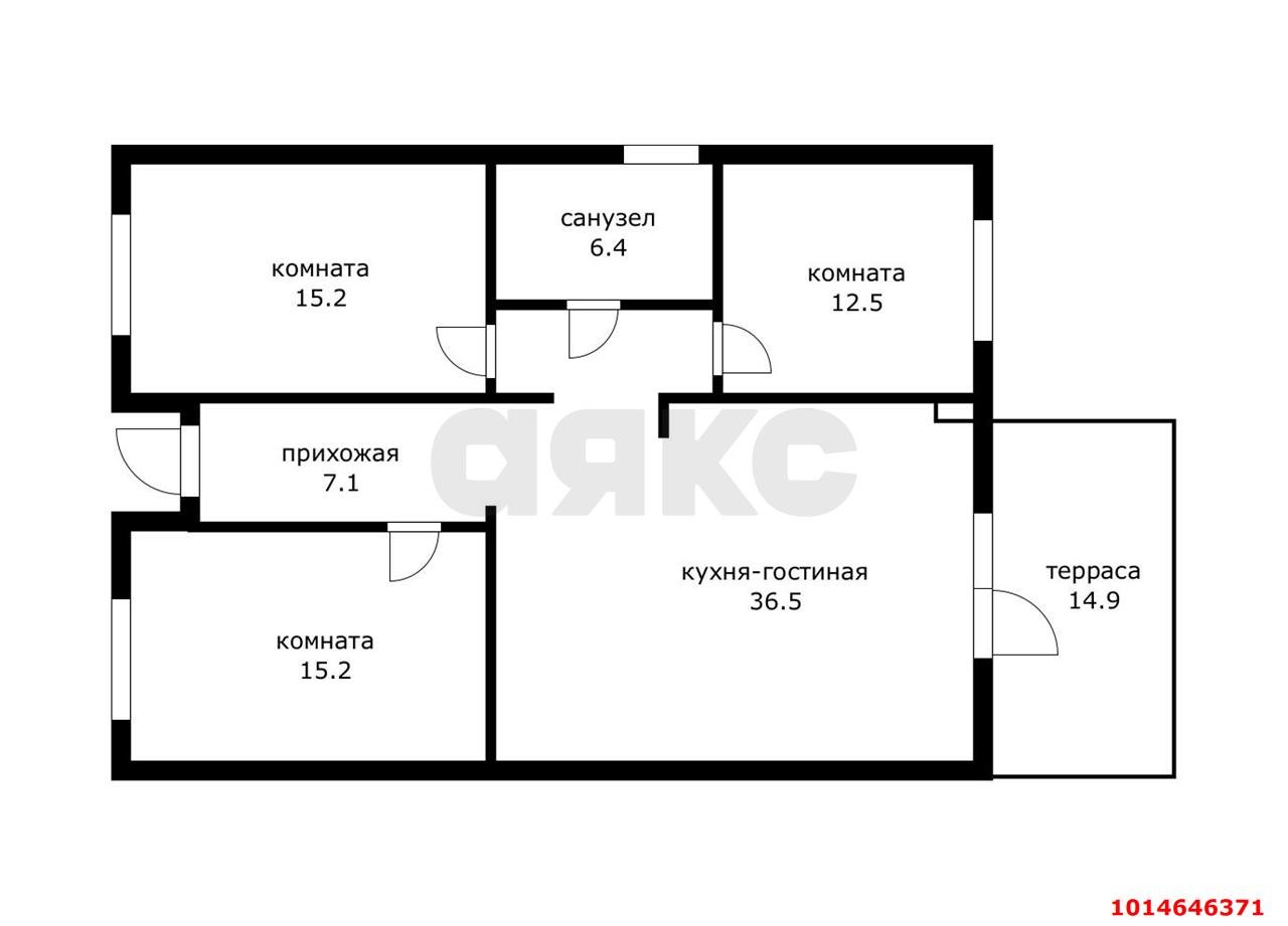 Фото №3: Дом 105&nbsp;м² + 5&nbsp;сот., 1&nbsp;эт. - Старобжегокай, ул. Чкалова, 10/1