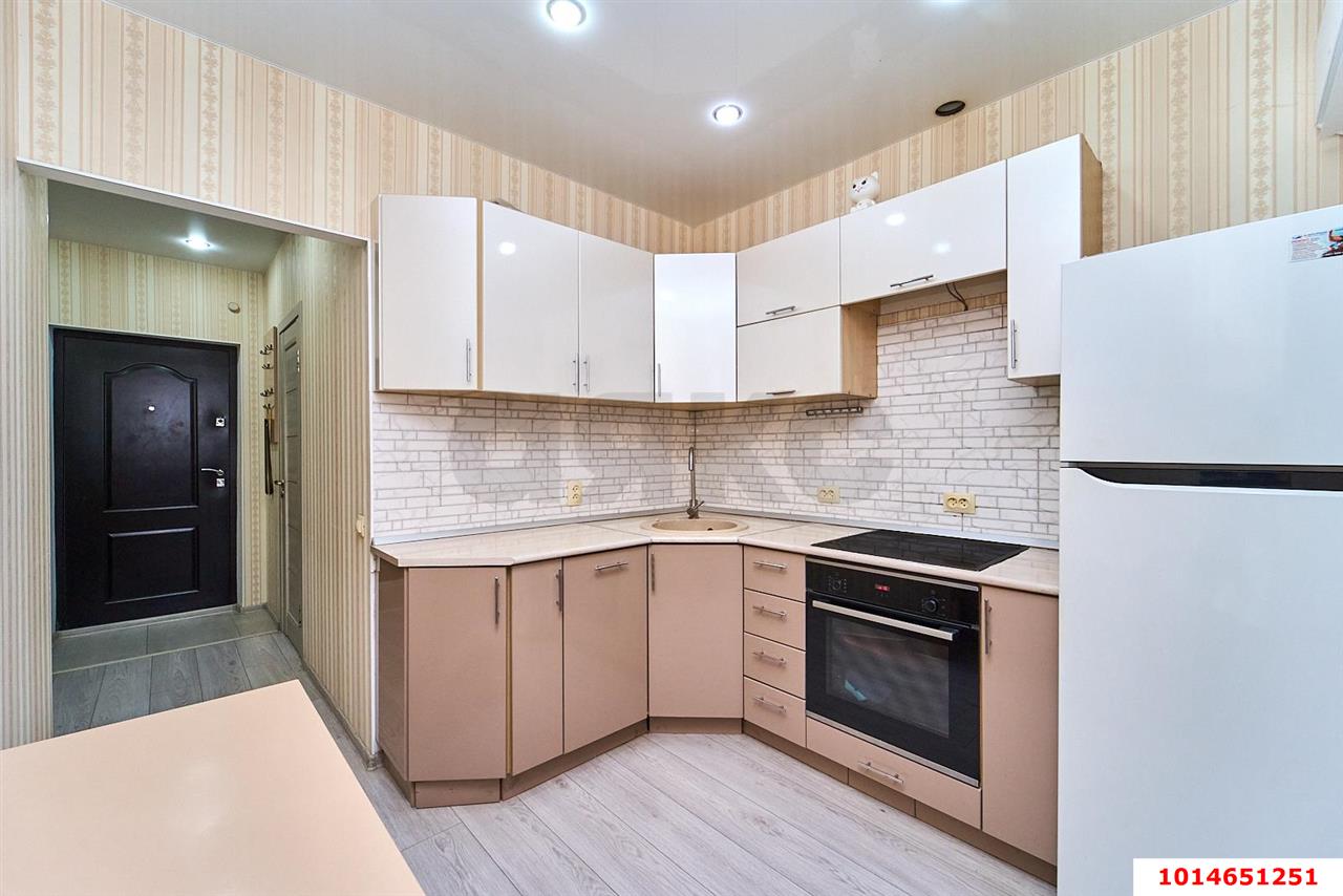 Фото №3: 1-комнатная квартира 32&nbsp;м², 4/16&nbsp;эт. - Краснодар, Прикубанский внутригородской округ, имени Петра Метальникова, мкр. жилой комплекс Победа, ул. Евгении Жигуленко, 9