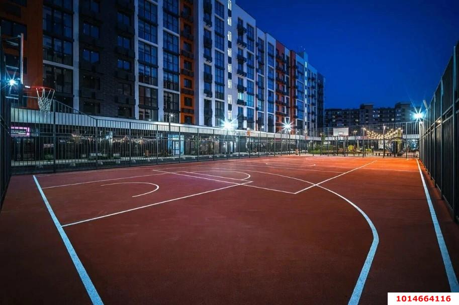 Фото №3: 1-комнатная квартира 38&nbsp;м², 4/9&nbsp;эт. - Краснодар, Прикубанский внутригородской округ, мкр. жилой комплекс Друзья, ул. имени Б.С. Кудухова, 1