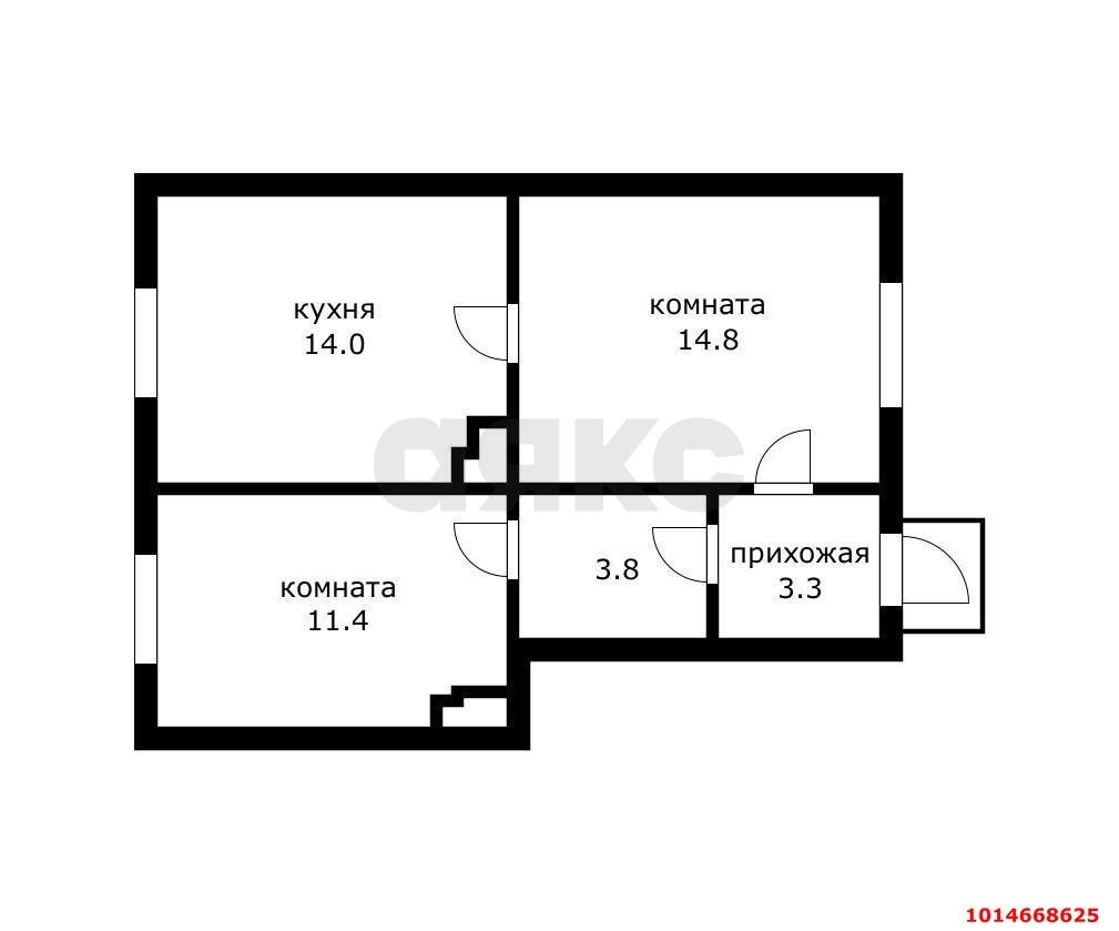 Фото №16: 3-комнатная квартира 70&nbsp;м², 1/1&nbsp;эт. - Краснодар, Западный внутригородской округ, мкр. Центральный, ул. Фрунзе, 110