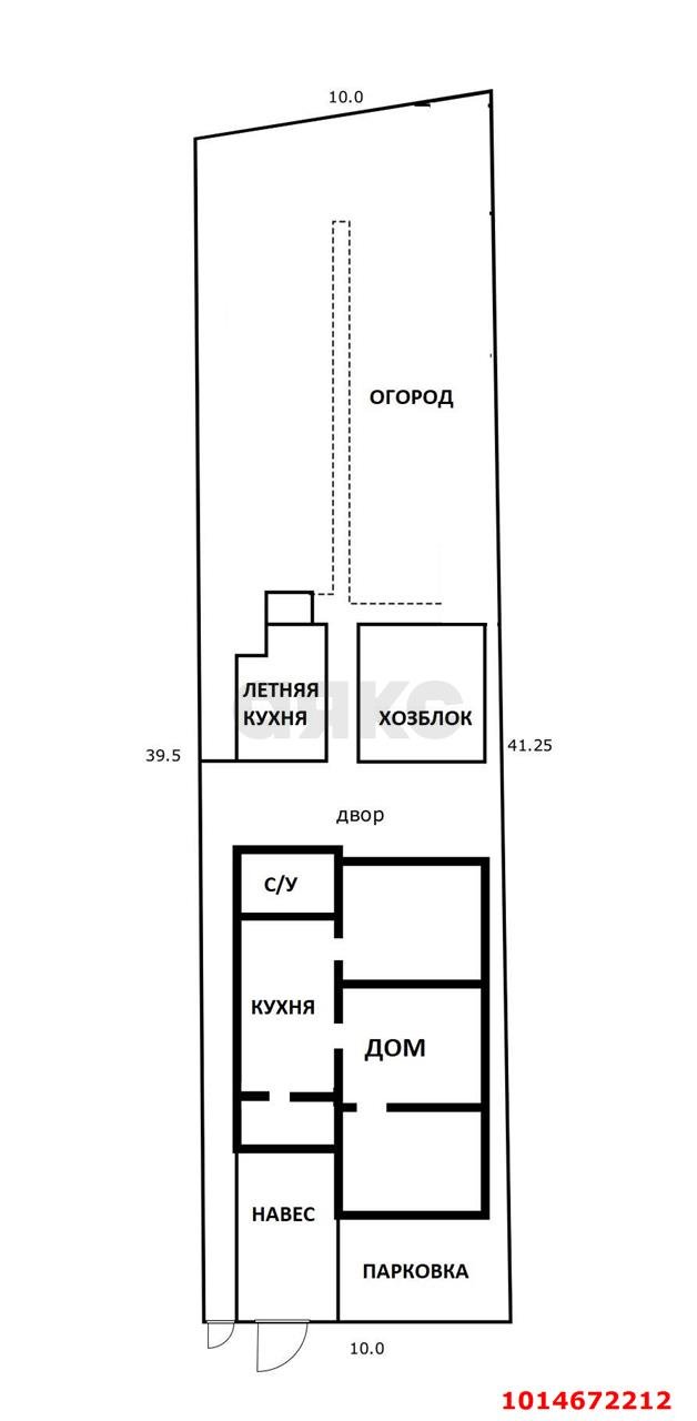 Фото №12: Дом 71&nbsp;м² + 4.05&nbsp;сот., 1&nbsp;эт. - Краснодар, Центральный внутригородской округ, мкр. Дубинка, ул. 1-я Линия Поймы реки Кубань, 183