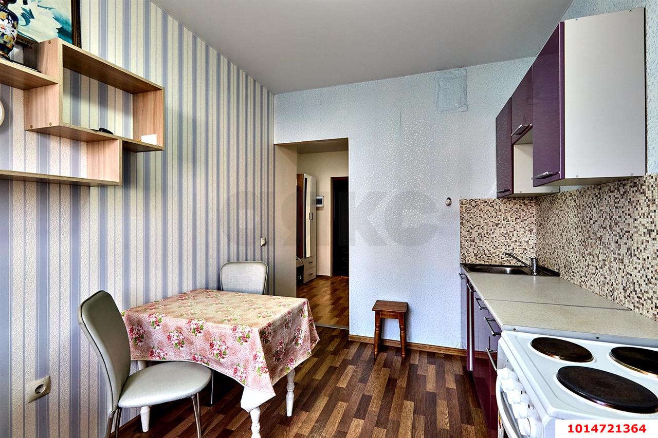 Фото №5: 1-комнатная квартира 35&nbsp;м², 6/16&nbsp;эт. - Краснодар, Прикубанский внутригородской округ, Россинского, мкр. жилой комплекс Видный, ул. Командорская, 3к2