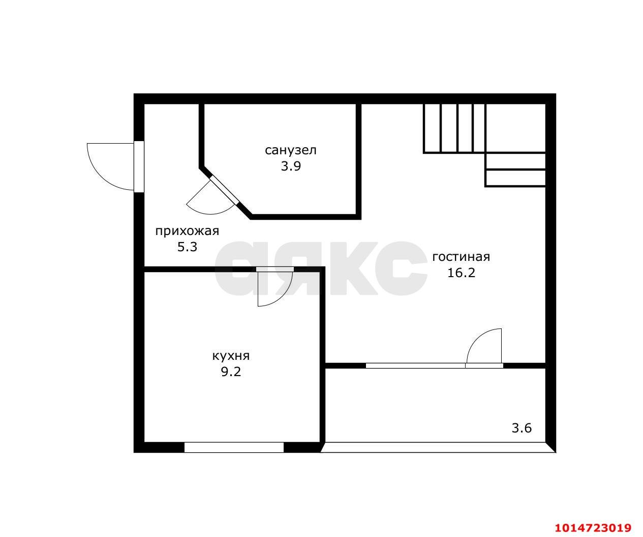 Фото №18: 3-комнатная квартира 120&nbsp;м², 6/6&nbsp;эт. - Краснодар, Прикубанский внутригородской округ, Калинино, мкр. Завод Радиоизмерительных Приборов, ул. Яснополянская, 15