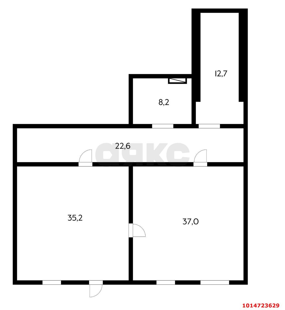 Фото №7: Торговое помещение 115&nbsp;м², 5&nbsp;эт. - Краснодар, Прикубанский внутригородской округ, мкр. Молодёжный, ул. 2-я Целиноградская, 7