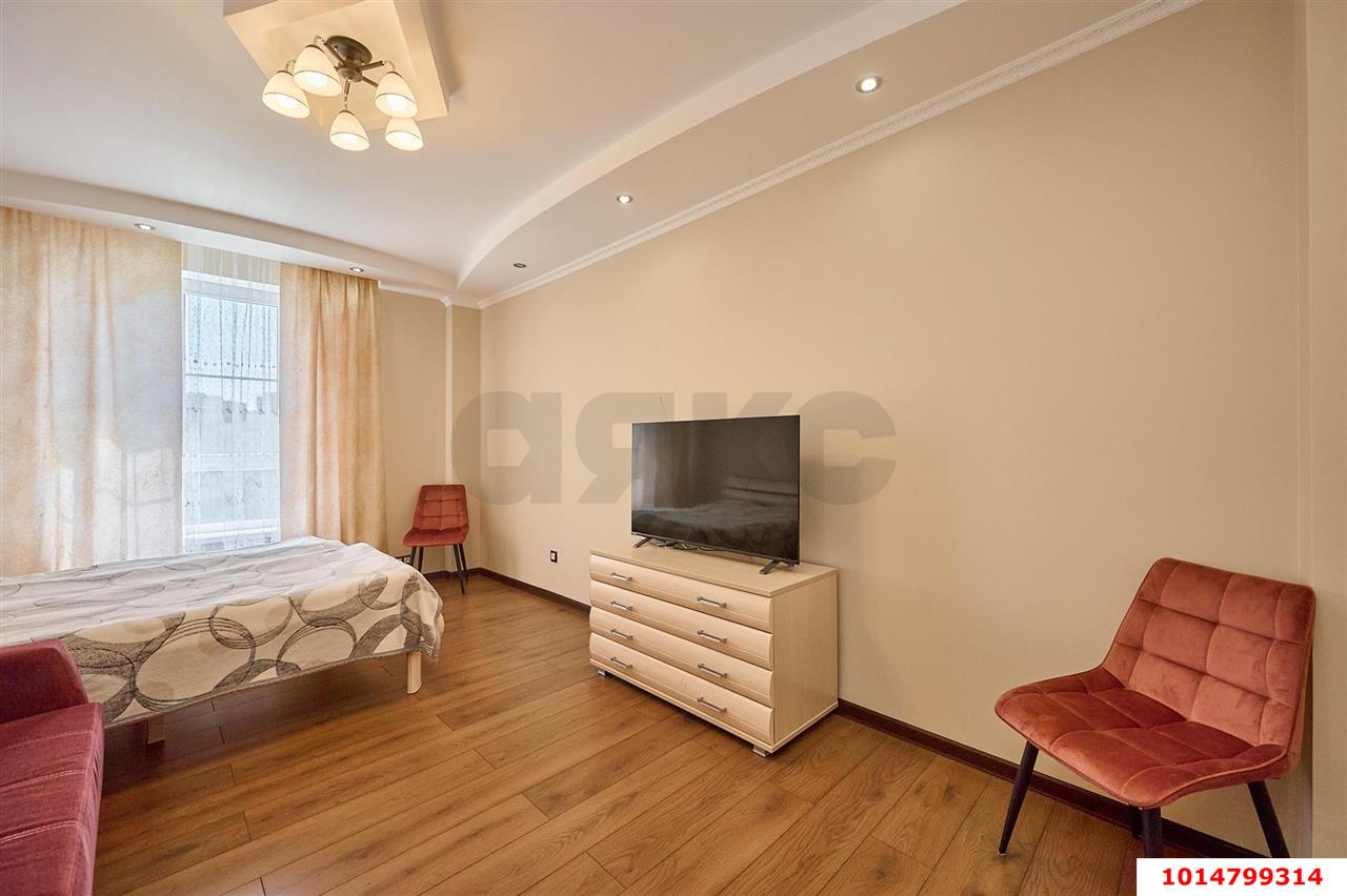 Фото №6: 1-комнатная квартира 55&nbsp;м², 7/17&nbsp;эт. - Краснодар, Прикубанский внутригородской округ, Фестивальный, мкр. Солнечный, пр-кт Константина Образцова, 25к2