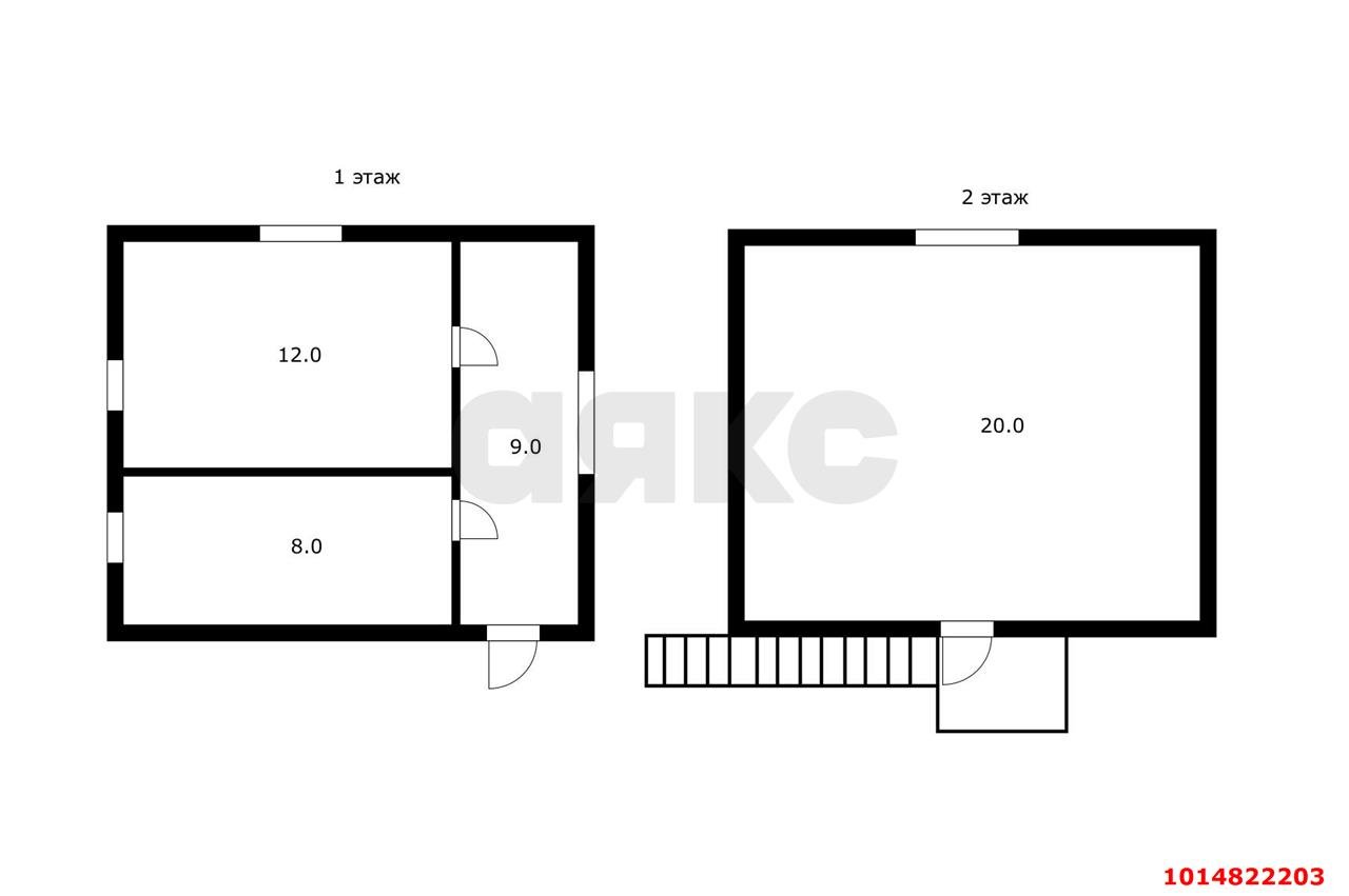 Фото №8: Дом 40&nbsp;м² + 4.4&nbsp;сот., 2&nbsp;эт. - СНТ Строитель, мкр. Прикубанский внутригородской округ, ул. Цветочная, 26