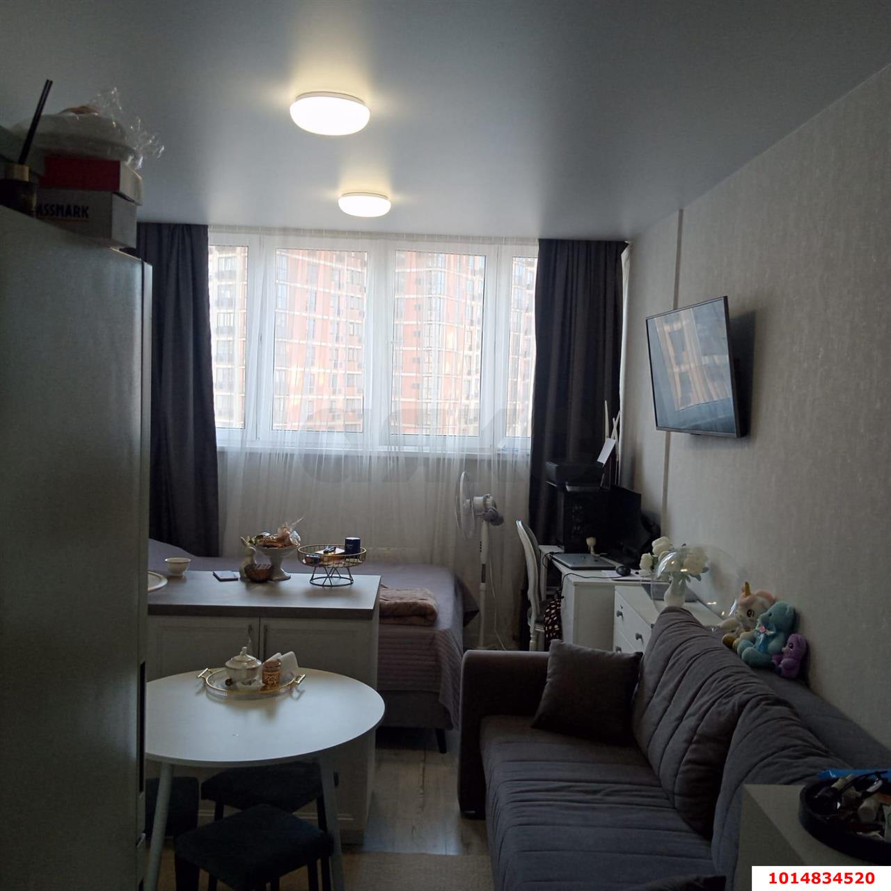 Фото №7: Студия 9&nbsp;м², 7/16&nbsp;эт. - Краснодар, Прикубанский внутригородской округ, мкр. жилой комплекс Самолёт, ул. Западный Обход, 39/2к1