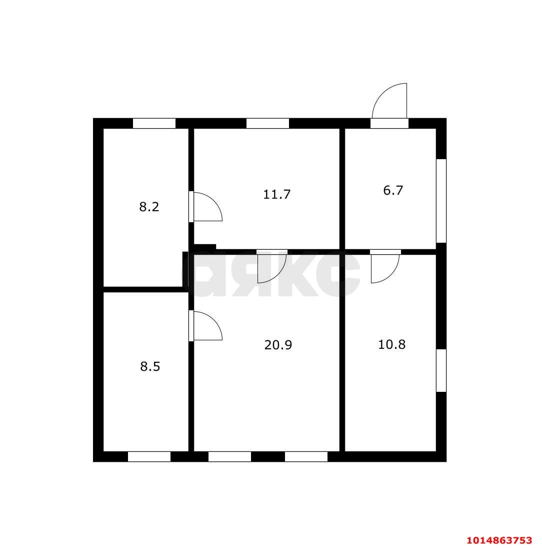 Фото №6: Дом 66&nbsp;м² + 14.83&nbsp;сот., 1&nbsp;эт. - Старомышастовская, ул. Мичурина, 138