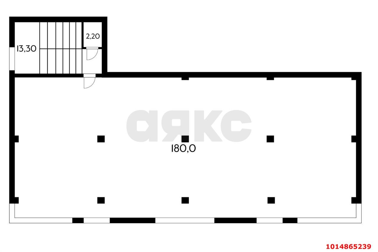 Фото №5: Торговое помещение 180&nbsp;м², 2/2&nbsp;эт. - Яблоновский, ул. Промышленная, 8А
