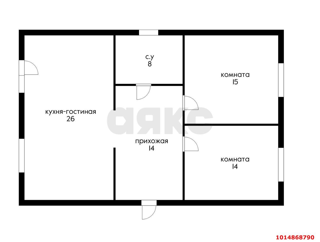 Фото №15: Дом 82&nbsp;м² + 4&nbsp;сот., 1&nbsp;эт. - Орбита, мкр. Прикубанский внутригородской округ, ул. Молодёжная