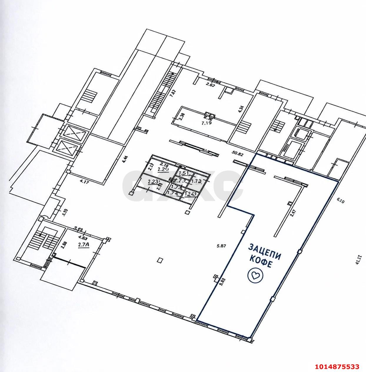 Фото №3: Торговое помещение 597&nbsp;м², 1/2&nbsp;эт. - Краснодар, Прикубанский внутригородской округ, имени Петра Метальникова, мкр. ЖК Лучший, ул. Ростовское шоссе, 30/7