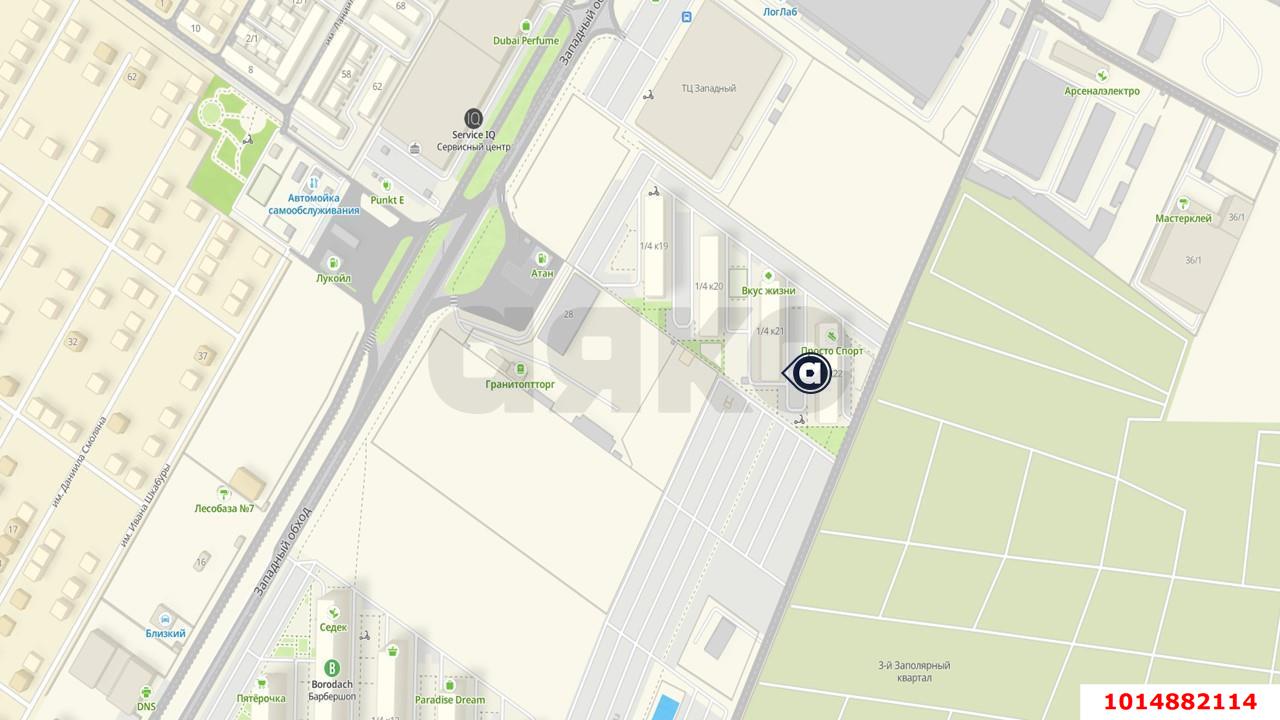 Фото №5: Торговое помещение 71&nbsp;м², 1/8&nbsp;эт. - Краснодар, Прикубанский внутригородской округ, мкр. Славянский, ул. Красных Партизан, 1/4к21