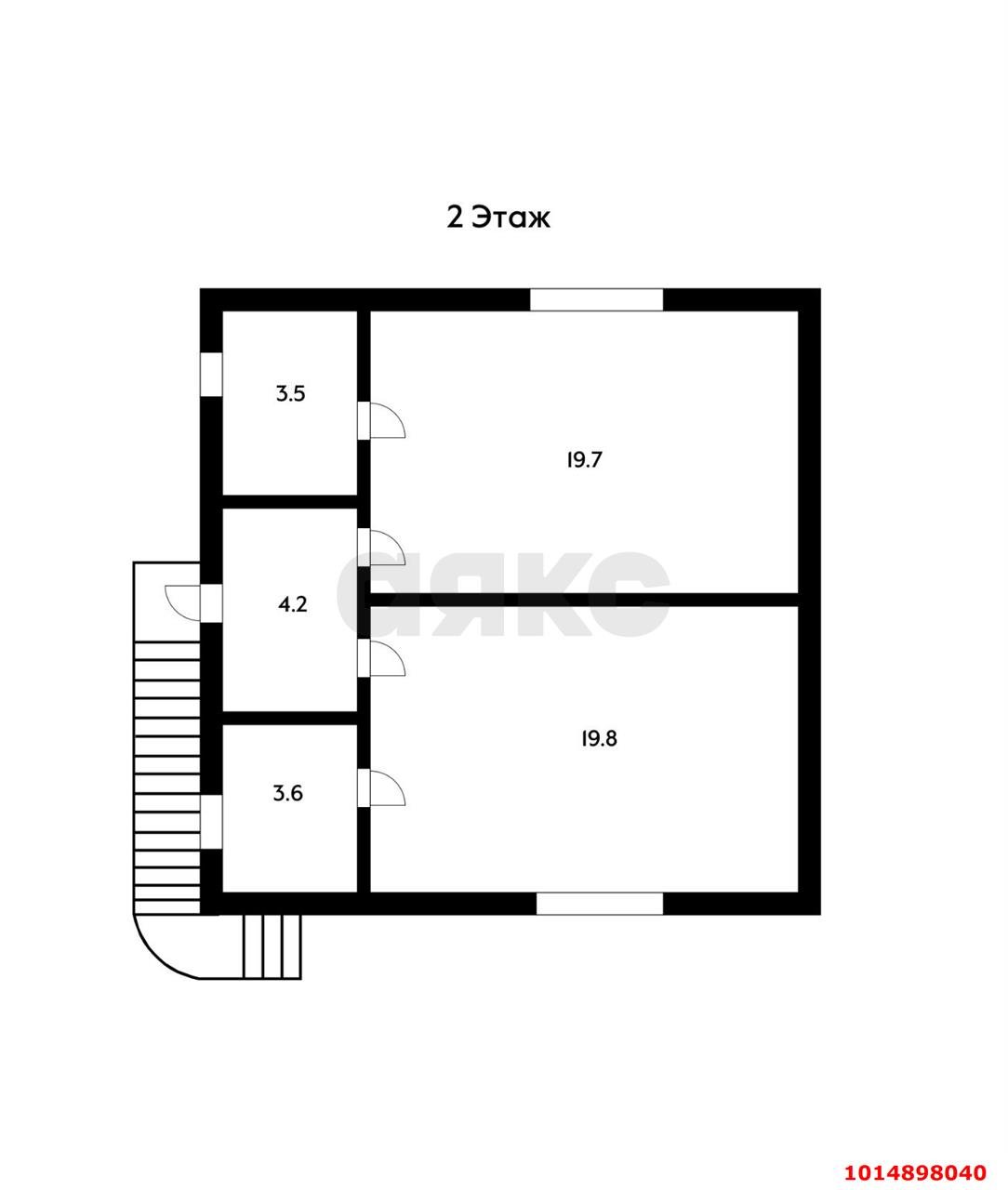 Фото №3: Отдельное здание 115&nbsp;м², 1/2&nbsp;эт. - Краснодар, Западный внутригородской округ, мкр. Сельскохозяйственный Институт, ул. Северная, 44