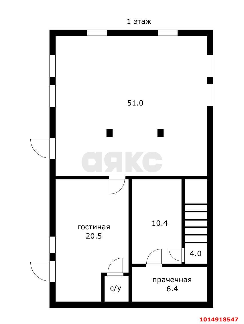 Фото №18: Дом 390&nbsp;м² + 5&nbsp;сот., 3&nbsp;эт. - Новомихайловский, пер. Автобазовский, 2
