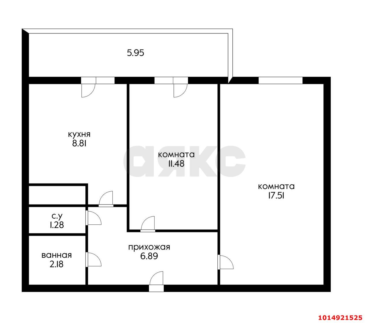 Фото №20: 2-комнатная квартира 56&nbsp;м², 13/17&nbsp;эт. - Краснодар, Прикубанский внутригородской округ, имени Петра Метальникова, мкр. ЖК Три Кита, ул. Московская, 131к3