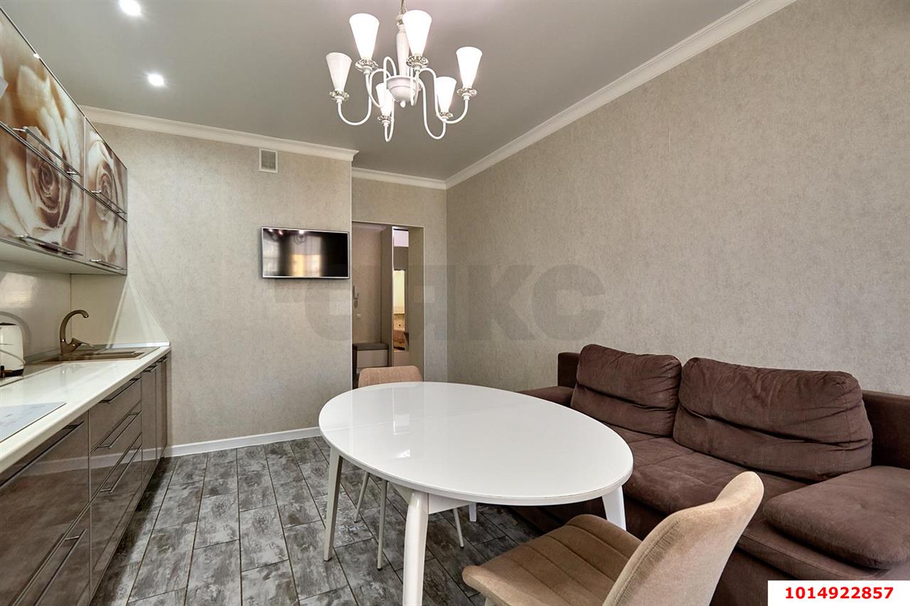 Фото №3: 1-комнатная квартира 64&nbsp;м², 13/18&nbsp;эт. - Краснодар, Кожзавод, ЖК Европейский, мкр. Западный внутригородской округ, ул. Кожевенная, 24
